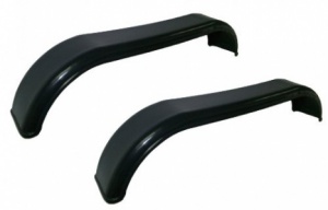 Plastic tandem mudguards 8''x 69'', sold as pair